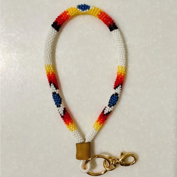 Beaded keychain - Picture 1 of 1